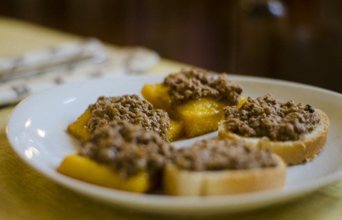 Crostini Fidelia - Menù